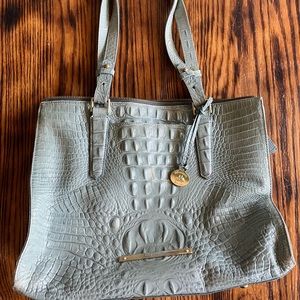 Blue Brahmin tote bag